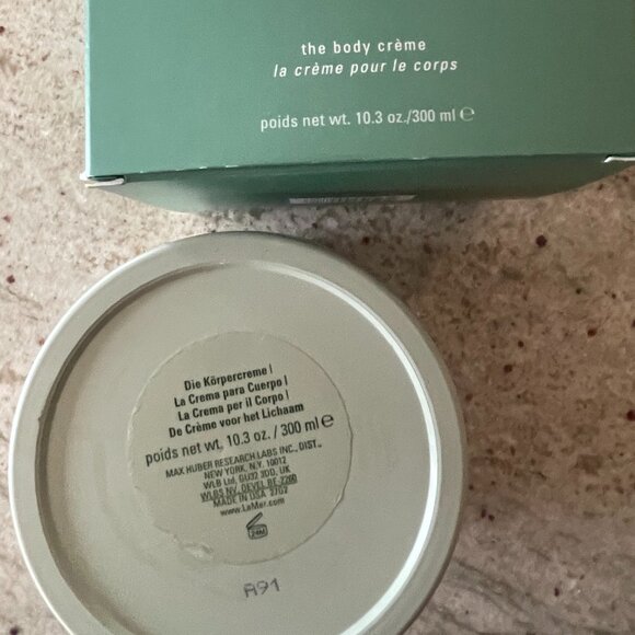 La Mer Body Creme 10 oz Empty with Box - Picture 4 of 4